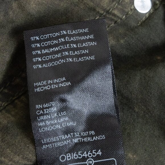 Free People We The Free Can't Compare Slouch Pants Green - Picture 13 of 14